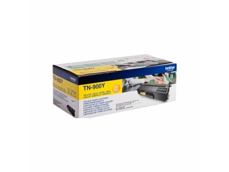 Toner Oryginalny Brother TN-900Y Żółty Czarny