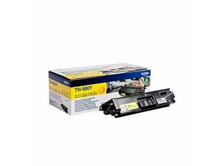 Toner Oryginalny Brother TN-900Y Żółty Czarny