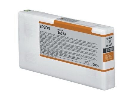Oryginalny Wkład Atramentowy Epson C13T653A00 Żółty Pomarańczowy