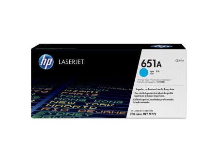 Toner Oryginalny HP 651A Czarny Turkusowy