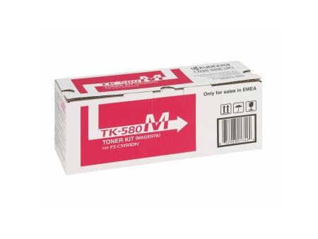 Toner Oryginalny Kyocera TK-580M Czarny Magenta