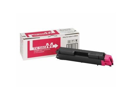 Toner Oryginalny Kyocera TK-580M Czarny Magenta