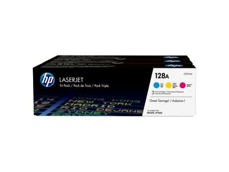 Toner Oryginalny HP 128A CYM Wielokolorowy