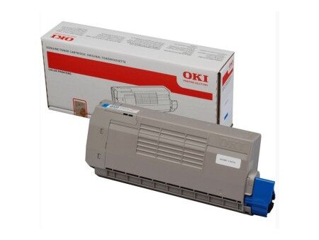 Toner Oryginalny OKI C711 C710 C711WT Turkusowy