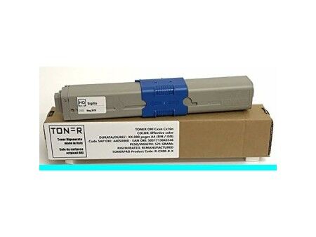 Toner Oryginalny OKI 44469724 Turkusowy