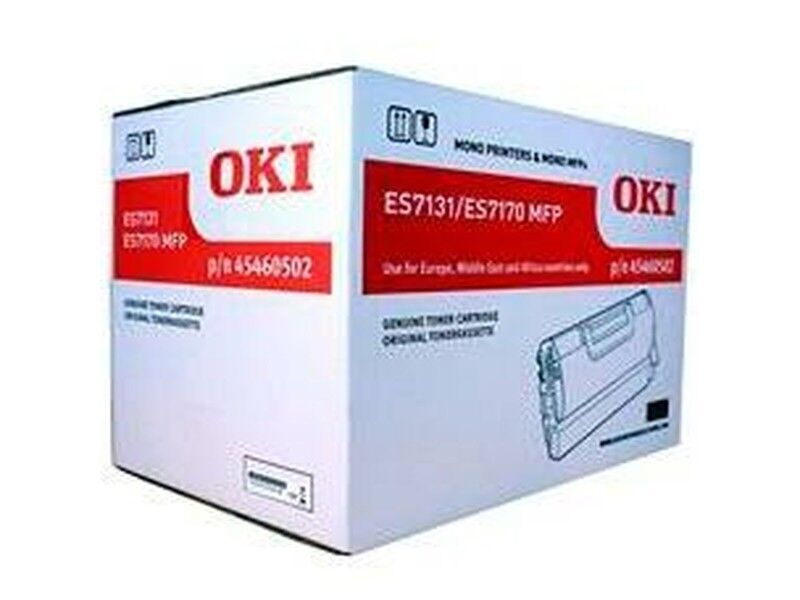 Toner Oryginalny OKI 45460502 Biały Czarny