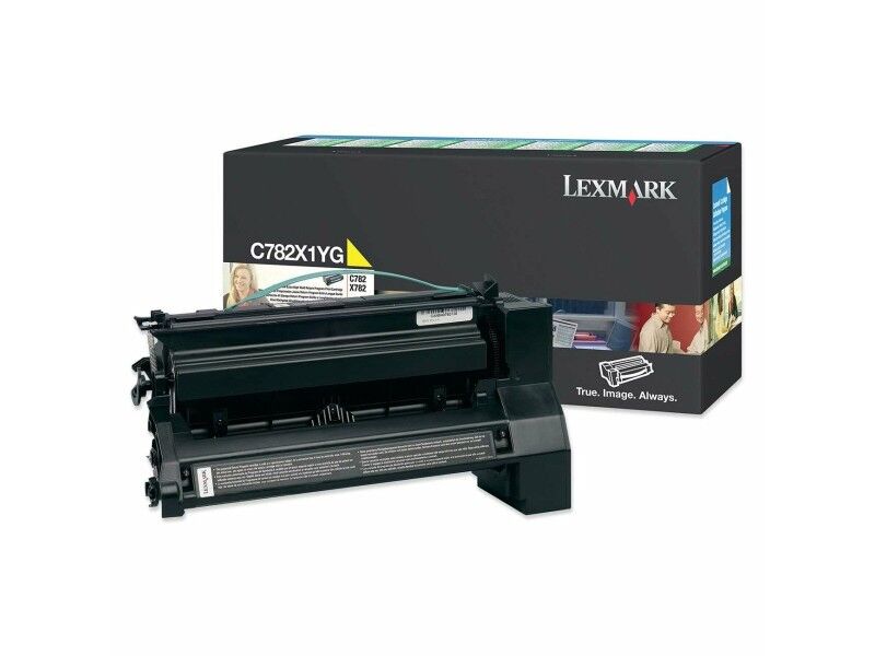Toner Oryginalny Lexmark C782X1YG Żółty