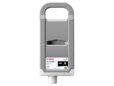 Oryginalny Wkład Atramentowy Canon PFI-706 MBK Czarny Czarny matowy
