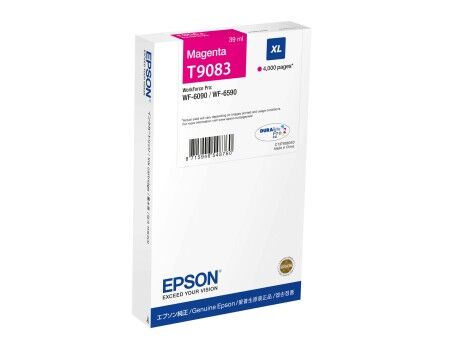 Koszulka z krótkim rękawem Męska Epson C13T90834N Czerwony Magenta