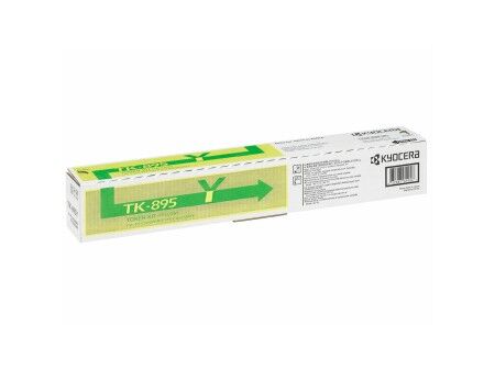 Toner Oryginalny Kyocera TK-895Y Żółty Czarny