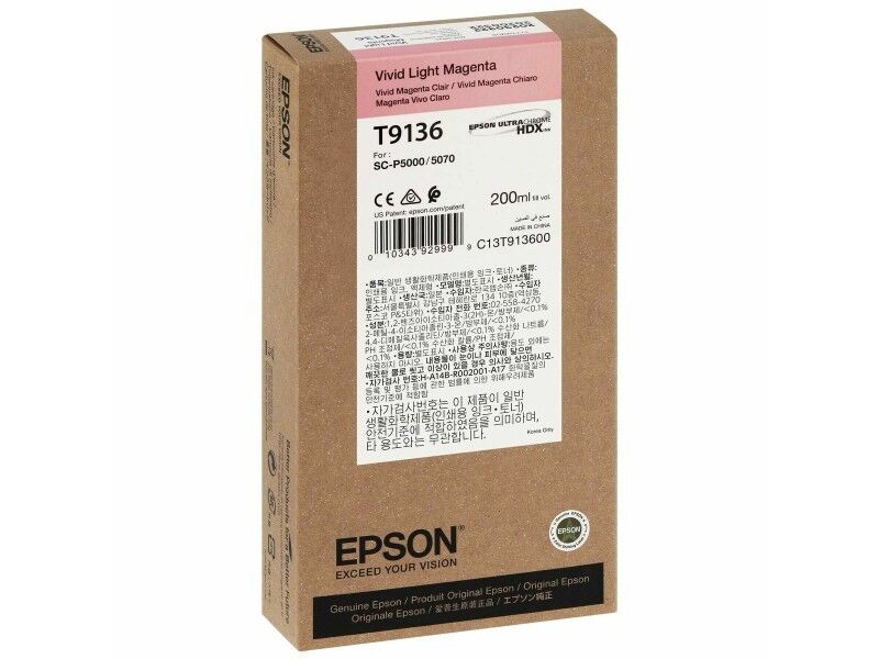Oryginalny Wkład Atramentowy Epson C13T91360N