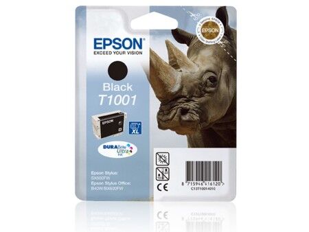 Oryginalny Wkład Atramentowy Epson T1001 Czarny