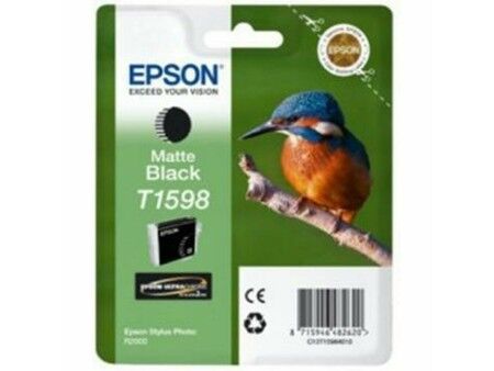 Oryginalny Wkład Atramentowy Epson C13T15984010 Czarny Czarny matowy