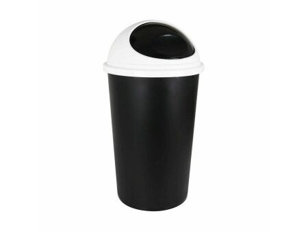 Kosz na Śmieci Tontarelli Big hoop Biały Czarny 45 L (10 Sztuk)