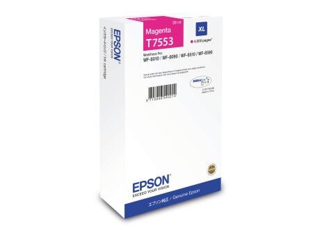 Oryginalny Wkład Atramentowy Epson C13T755340 Magenta