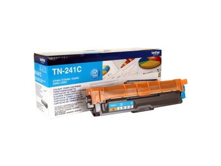 Toner Oryginalny Brother TN-241C Czarny Turkusowy