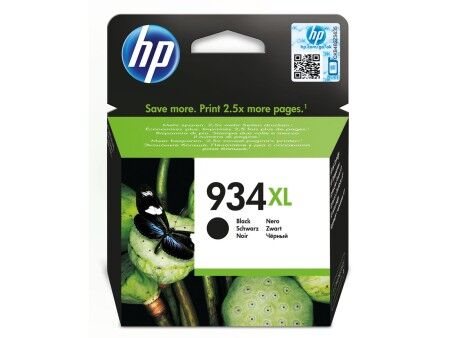 Oryginalny Wkład Atramentowy HP 934XL Czarny