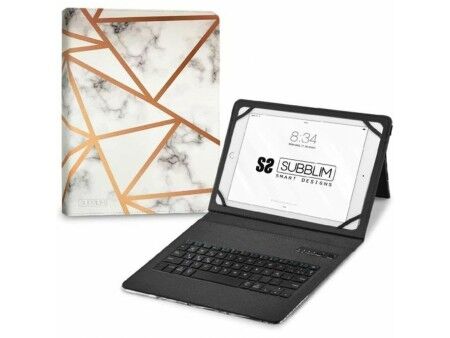 Torba na Tablet i Klawiaturę Subblim SUBKT5-BTTW10 Wielokolorowy Qwerty Hiszpańska