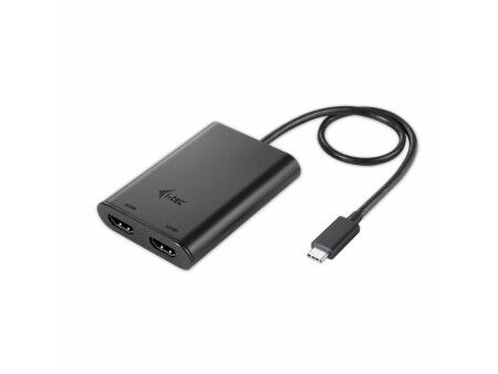 Adapter DisplayPort na HDMI i-Tec C31DUAL4KHDMI        Czarny 4K Ultra HD