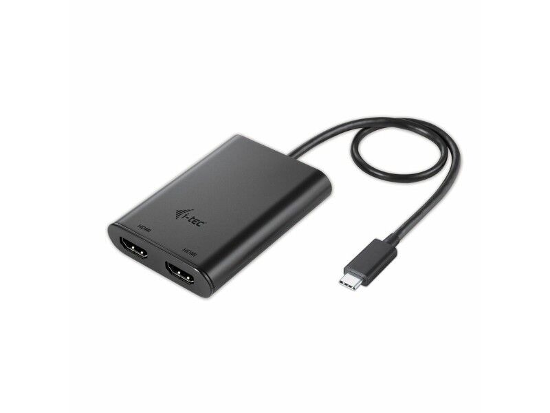 Adapter DisplayPort na HDMI i-Tec C31DUAL4KHDMI        Czarny 4K Ultra HD