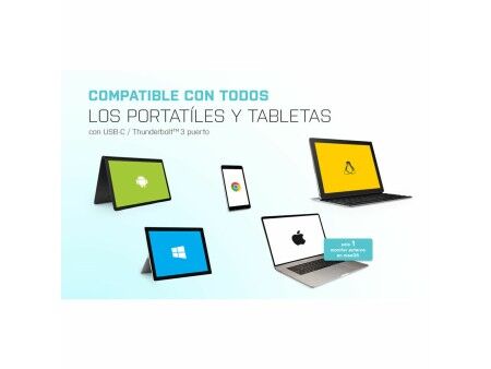 Adapter DisplayPort na HDMI i-Tec C31DUAL4KHDMI        Czarny 4K Ultra HD