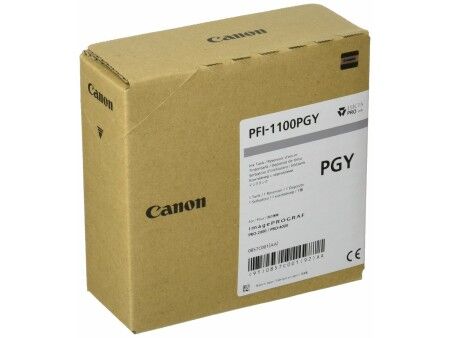 Oryginalny Wkład Atramentowy Canon PFI-1100PGY Szary