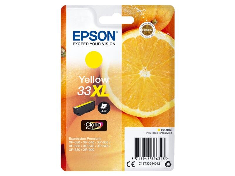 Oryginalny Wkład Atramentowy Epson 235M248 Żółty