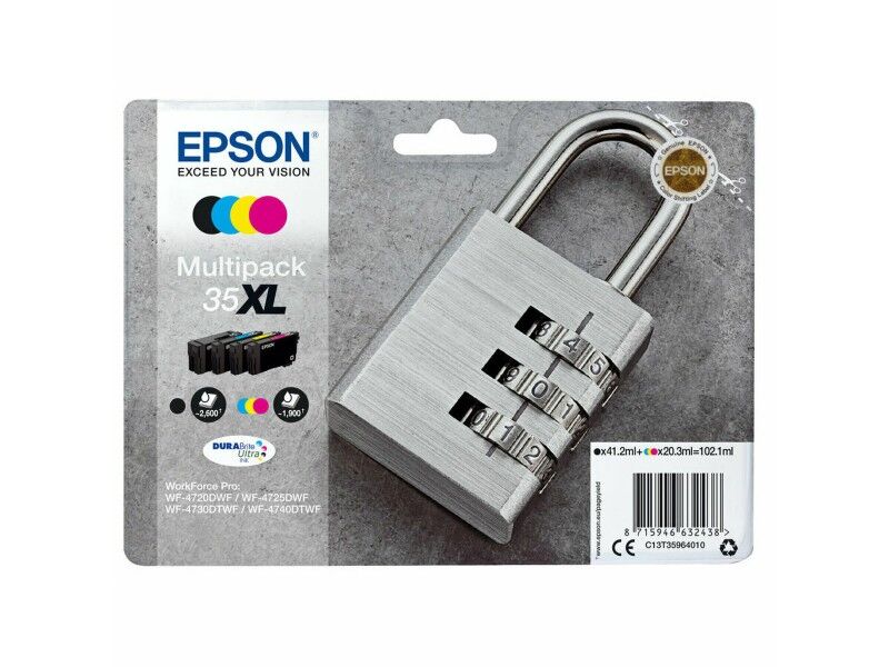 Oryginalny Wkład Atramentowy Epson C13T35964010 Wielokolorowy