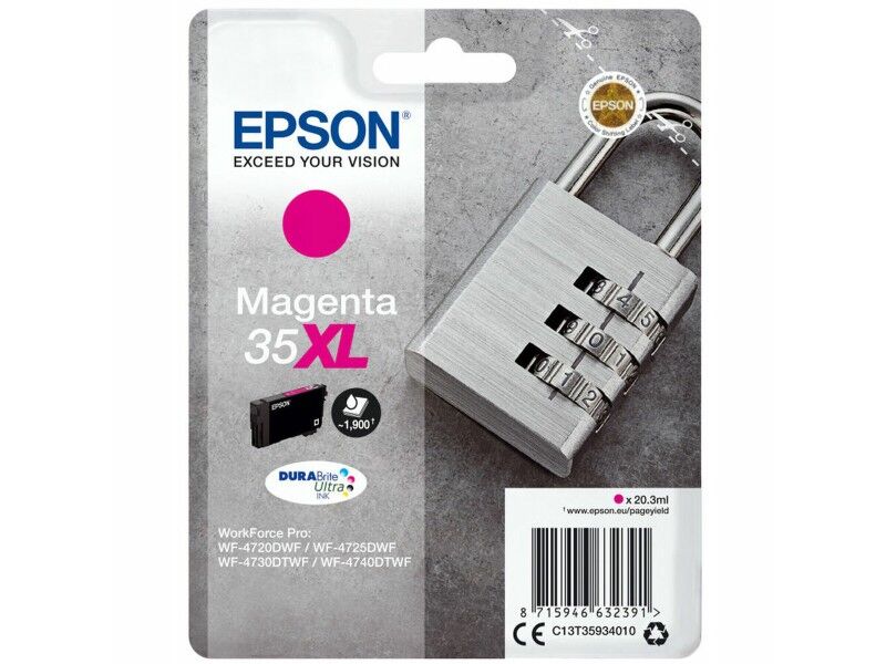 Oryginalny Wkład Atramentowy Epson C13T35934010 Magenta