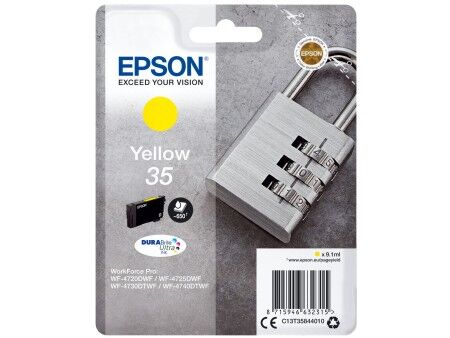 Oryginalny Wkład Atramentowy Epson C13T35844010 (16,1 ml) Żółty