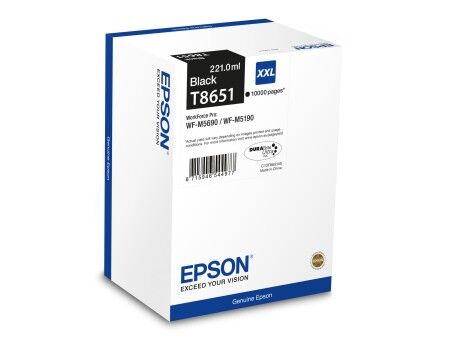 Oryginalny Wkład Atramentowy Epson C13T865140 Czarny