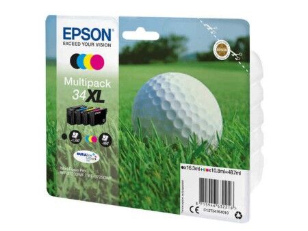 Oryginalny Wkład Atramentowy Epson C13T34764010 Wielokolorowy