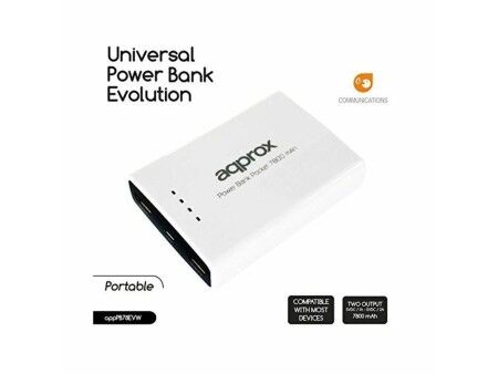 Power Bank approx! APPPB78EVW Biały