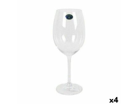 Zestaw kieliszków do wina Bohemia Crystal Clara 450 ml Wino 6 Części (4 Sztuk)