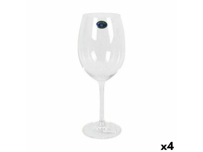Zestaw kieliszków do wina Bohemia Crystal Clara 450 ml Wino 6 Części (4 Sztuk)