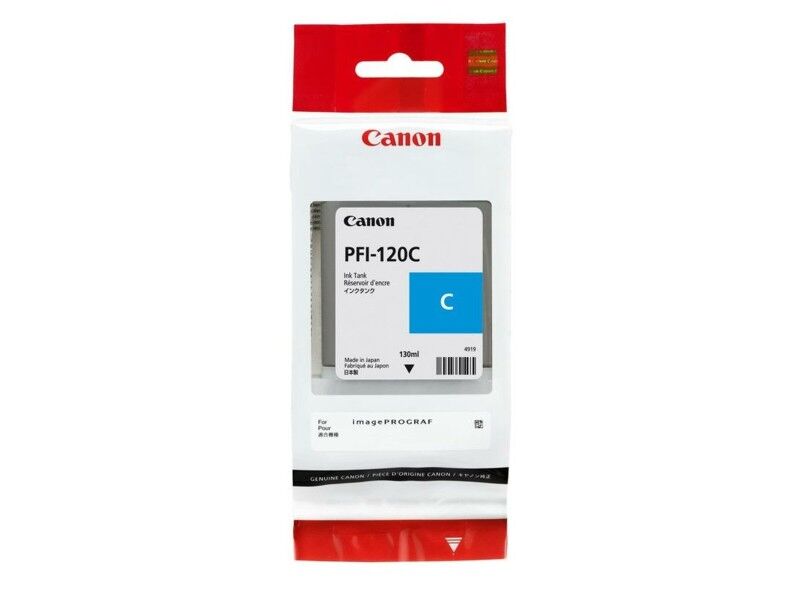 Oryginalny Wkład Atramentowy Canon PFI-120C Turkusowy