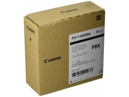 Oryginalny Wkład Atramentowy Canon PFI-1100PBK Czarny