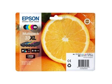 Oryginalny Wkład Atramentowy Epson C13T33574011 (5 pcs) Wielokolorowy