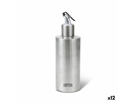 Buteleczka na oliwę Quttin 350 ml Stal nierdzewna Srebrzysty (12 Sztuk)