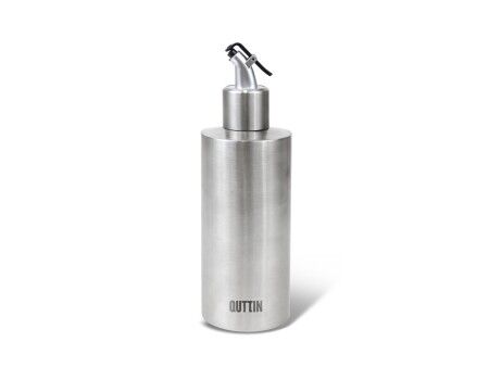 Buteleczka na oliwę Quttin 350 ml Stal nierdzewna Srebrzysty (12 Sztuk)