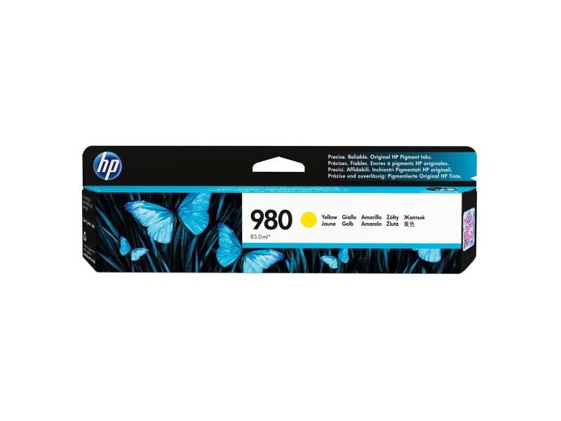 Toner Oryginalny HP D8J09A Żółty