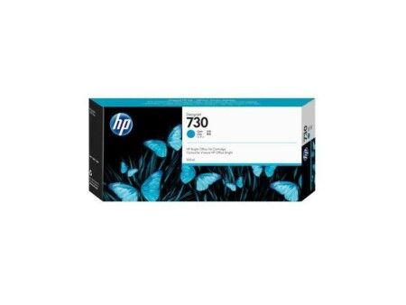 Oryginalny Wkład Atramentowy HP 730 Czarny Turkusowy