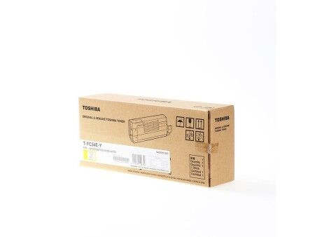 Toner Oryginalny Toshiba T-FC34EY Żółty Biały