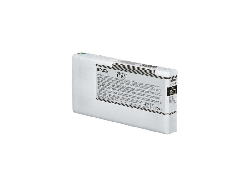 Oryginalny Wkład Atramentowy Epson T9138 Czarny matowy