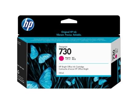 Oryginalny Wkład Atramentowy HP 730 Czarny Magenta