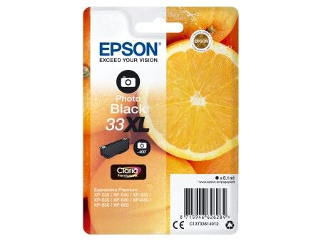 Oryginalny Wkład Atramentowy Epson C13T33614012 Czarny