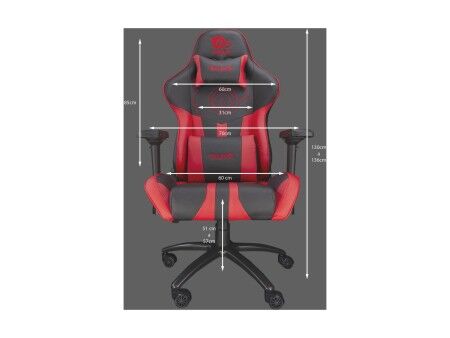 Fotel dla Graczy Talius VIPER Czarny