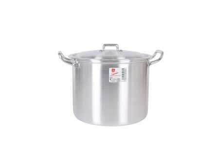 Garnek z Pokrywką Aluminium 31,5 x 26 x 21 cm (8 Sztuk)