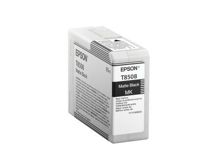 Oryginalny Wkład Atramentowy Epson C13T850800 Czarny matowy