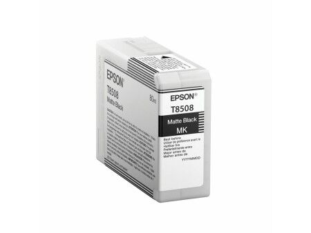 Oryginalny Wkład Atramentowy Epson C13T850800 Czarny matowy
